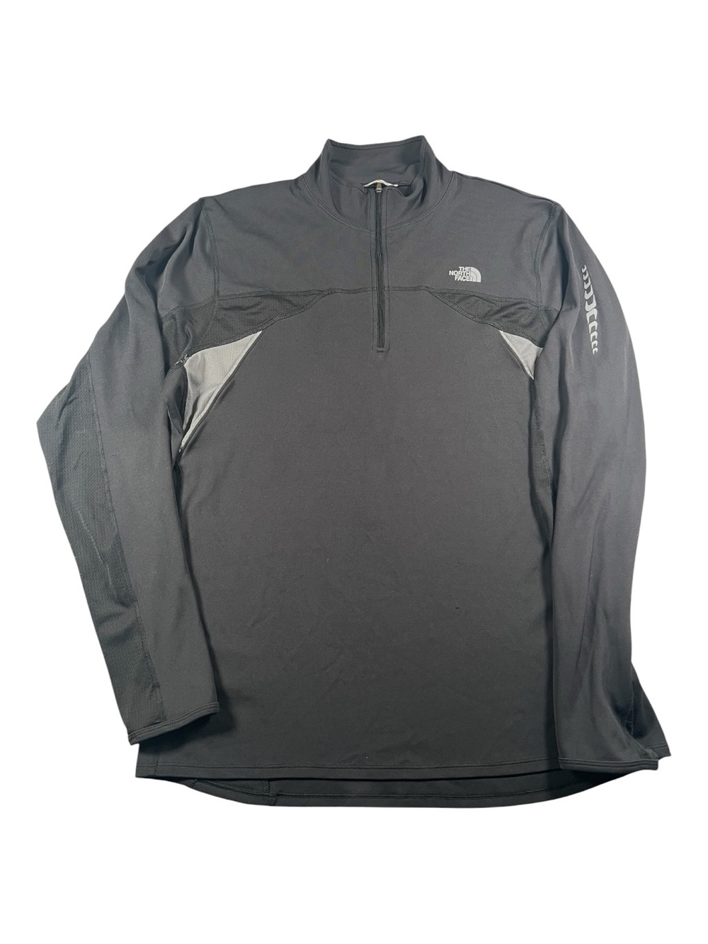 The North Face Flight Series Mens XL Black 1/4 Zip Running Trail Performance Top